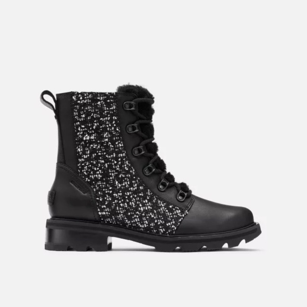 Sorel Lennox Cozy Lace Up Boots
